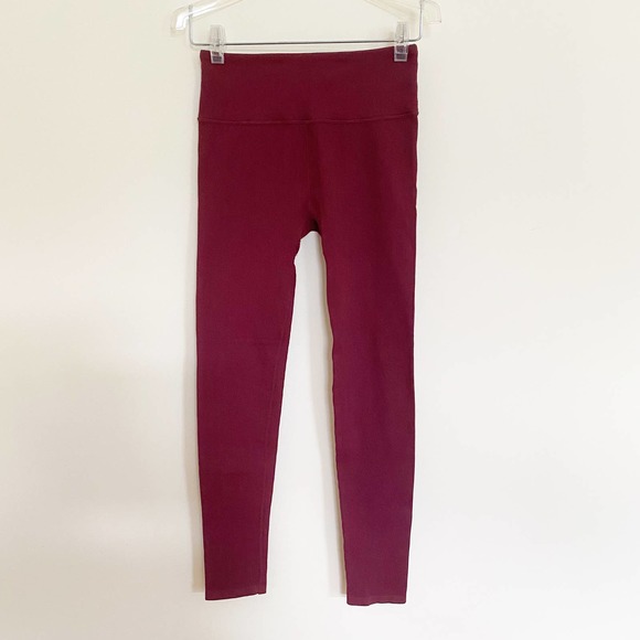 Fabletics High Waisted Seamless Rib Leggings NEW - Picture 6 of 8